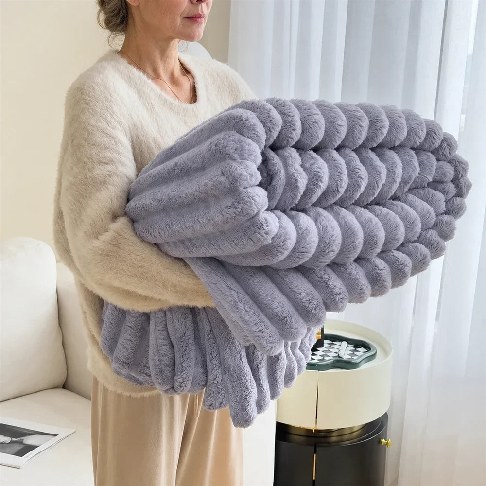 DreamFleece™ | Couverture en Peluche Luxe pour Plus de Chaleur.