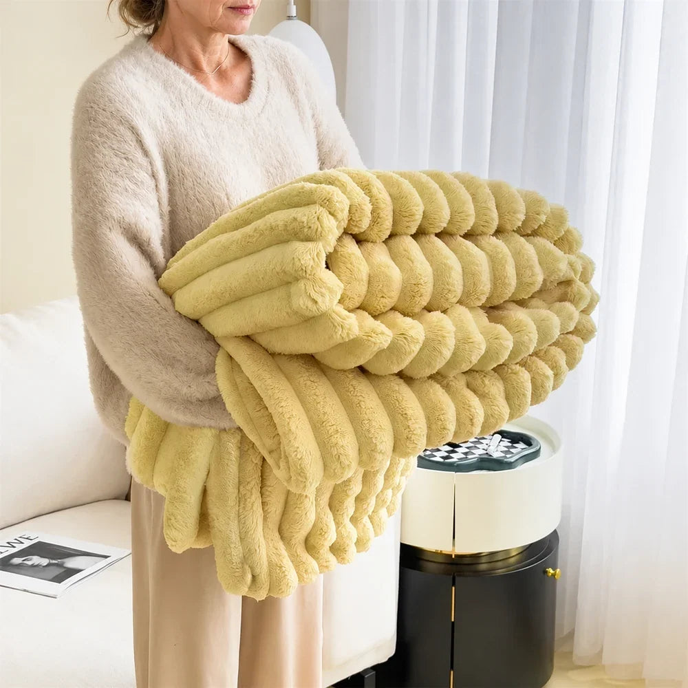 DreamFleece™ | Couverture en Peluche Luxe pour Plus de Chaleur.
