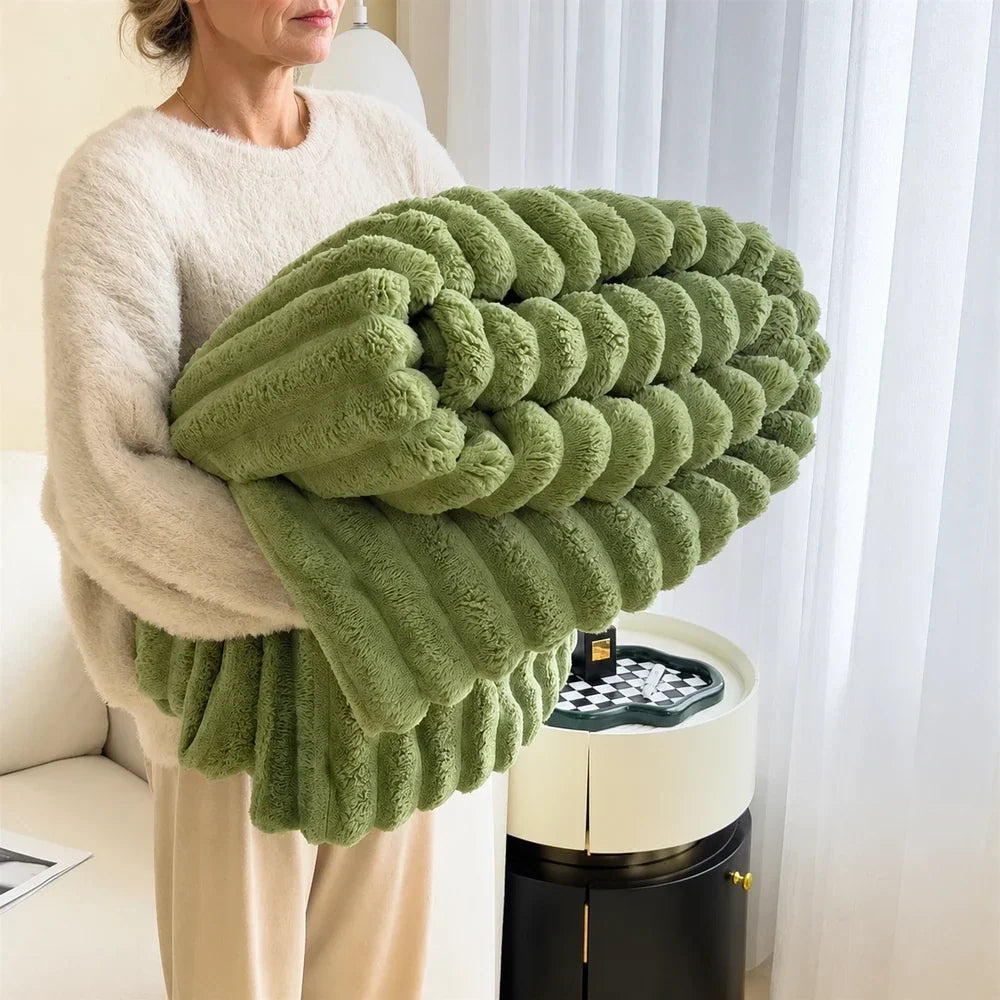 DreamFleece™ | Couverture en Peluche Luxe pour Plus de Chaleur.