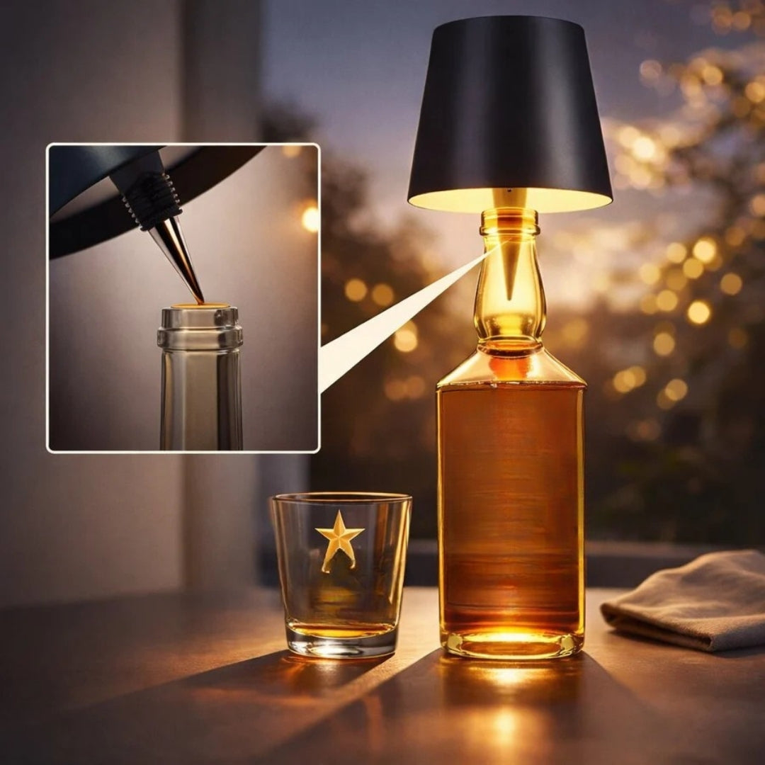 GlowBottle™ | Transformez votre bouteille en lampe d'ambiance