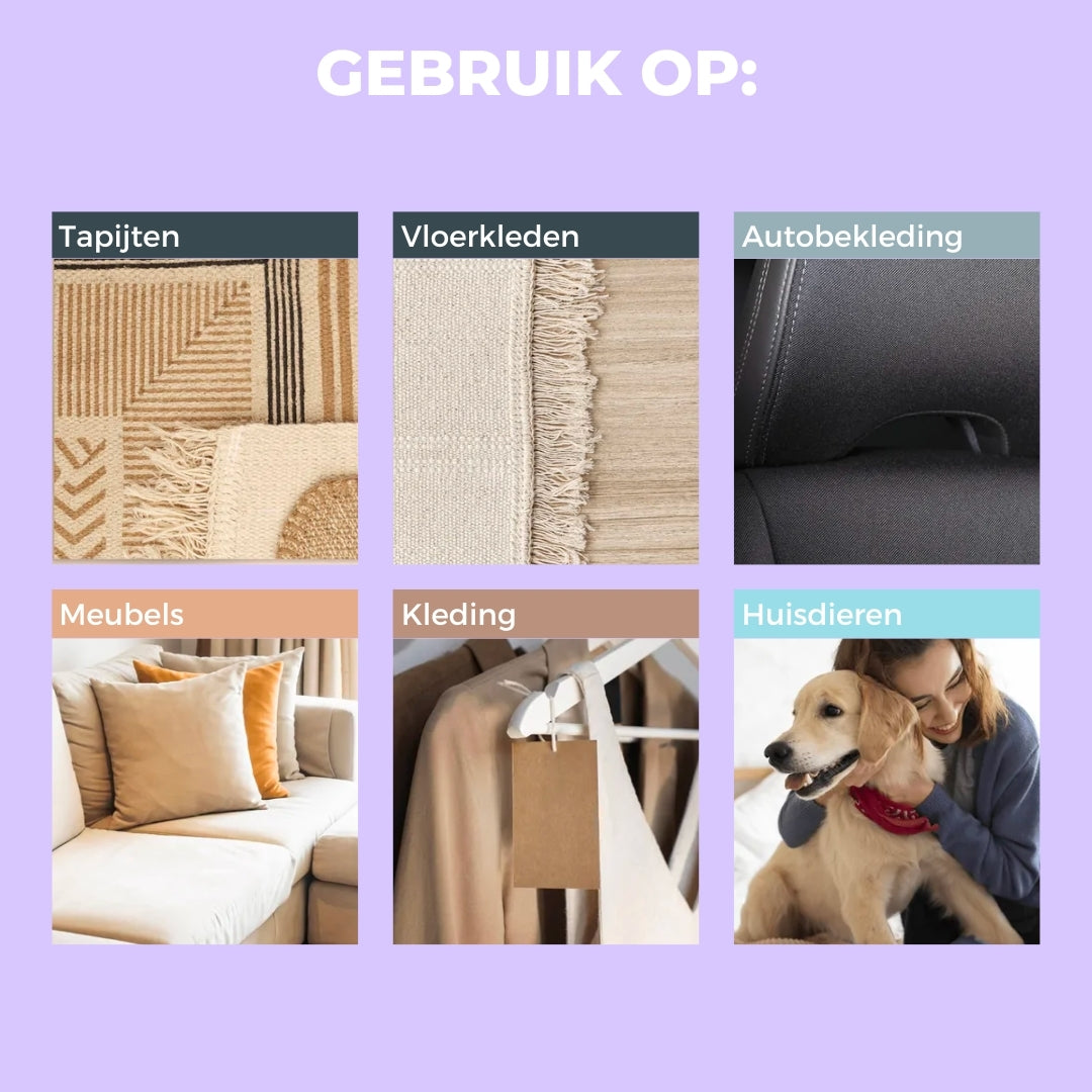 FurSweep™ | Éliminateur de poils et de peluches