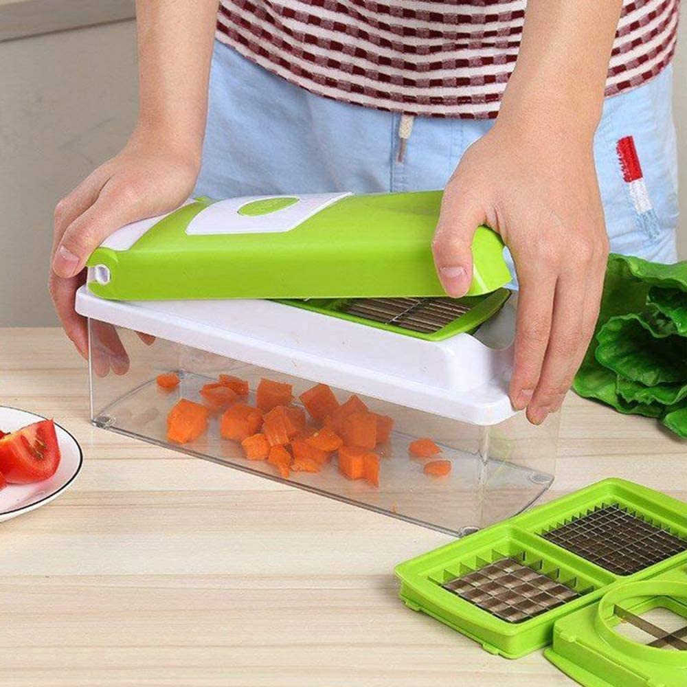 VeggieMix™ | Coupe-légumes avec inserts interchangeables
