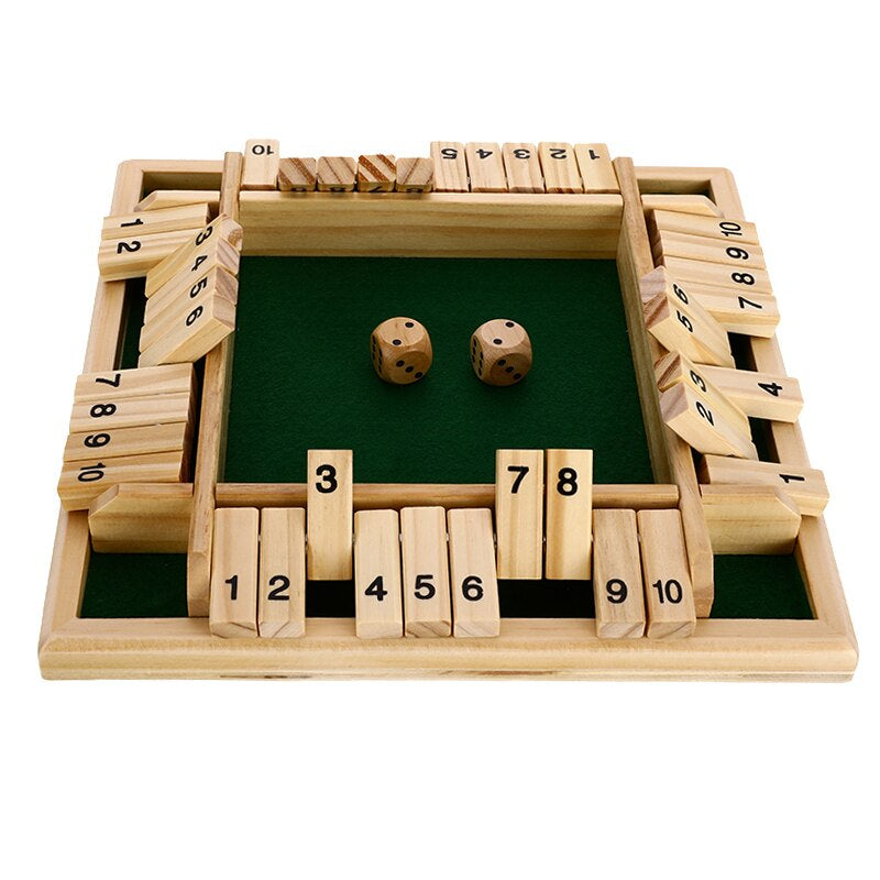 SumPlay™ | Jeu de calcul en bois avec des volets numérotés