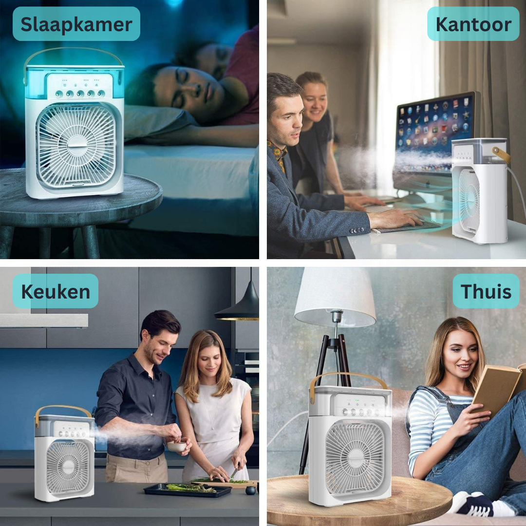 ArcticFlow™ | Ventilateur de table avec réservoir d'eau