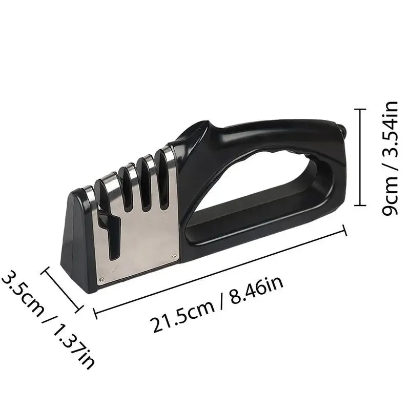 SharpMate™ | Aiguiseur de couteaux avec quatre fentes de meulage