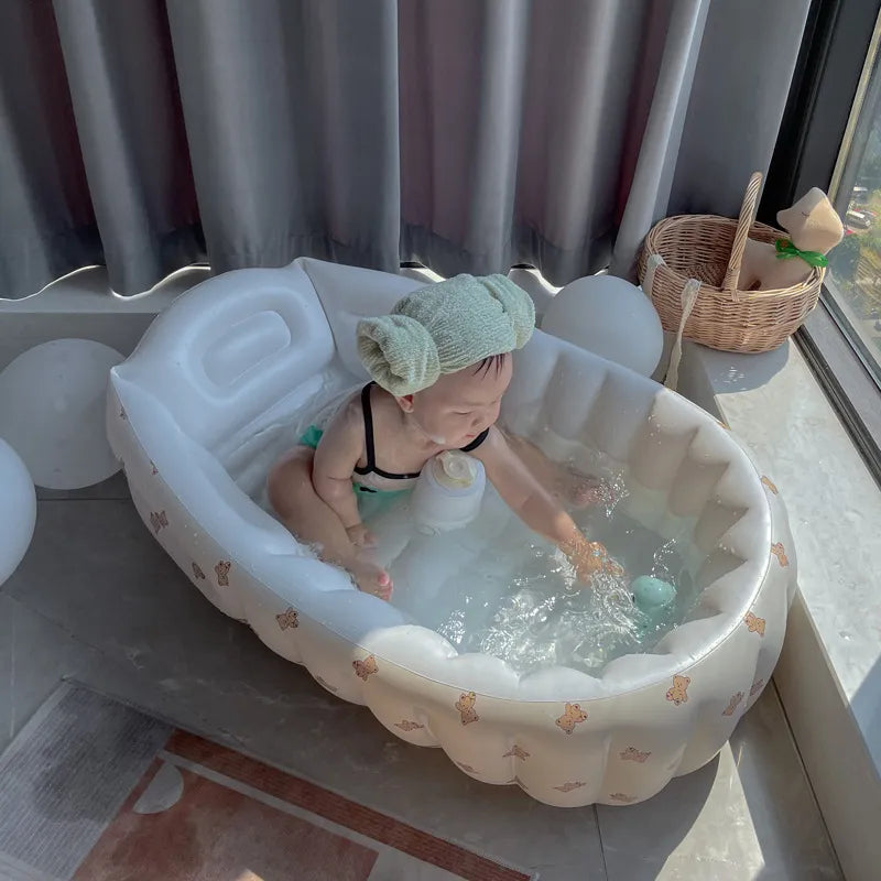 BubbleNest™ | Baignoire gonflable pour bébé