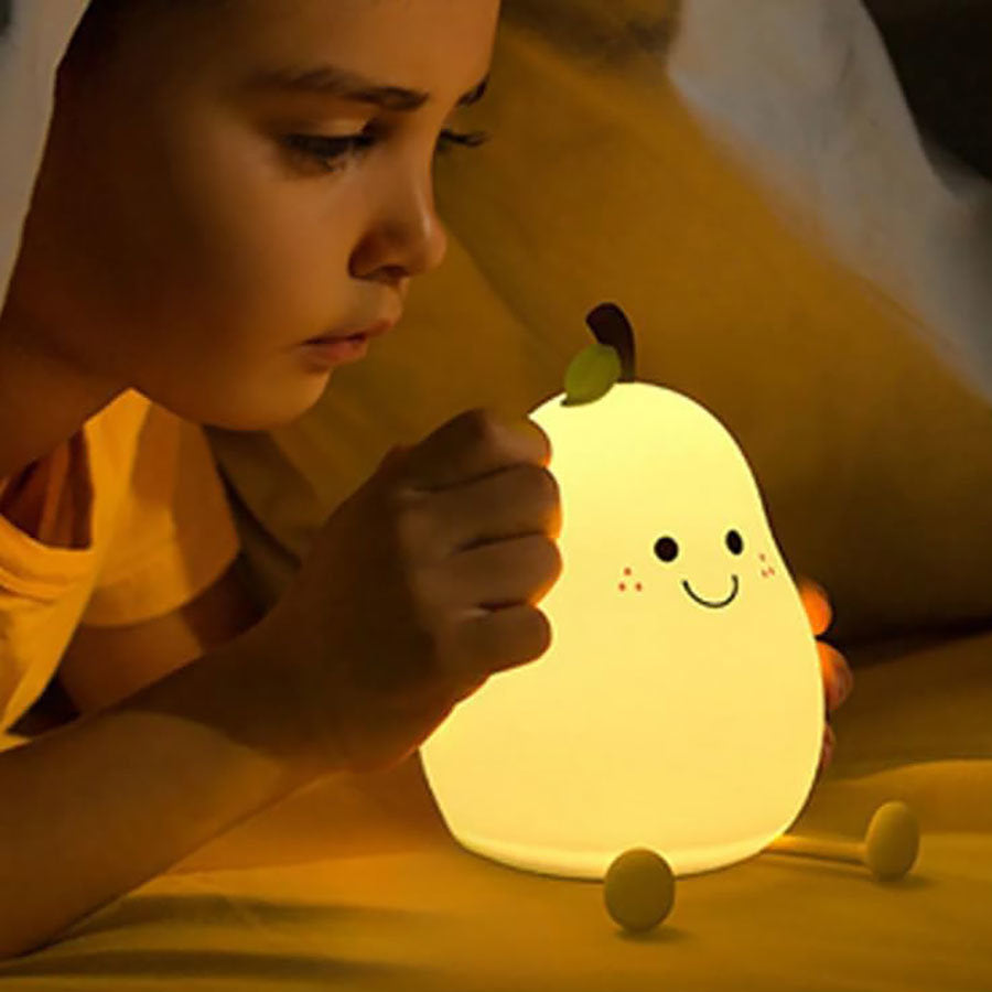 Peer™ | Lampe de nuit en forme de poire avec changement de couleur