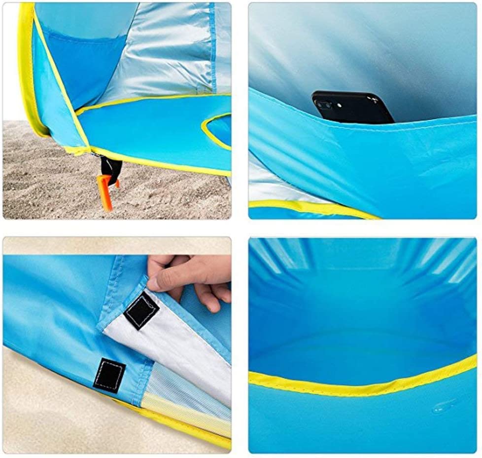 BabyShade™ | Tente de plage pop-up avec zone d'eau