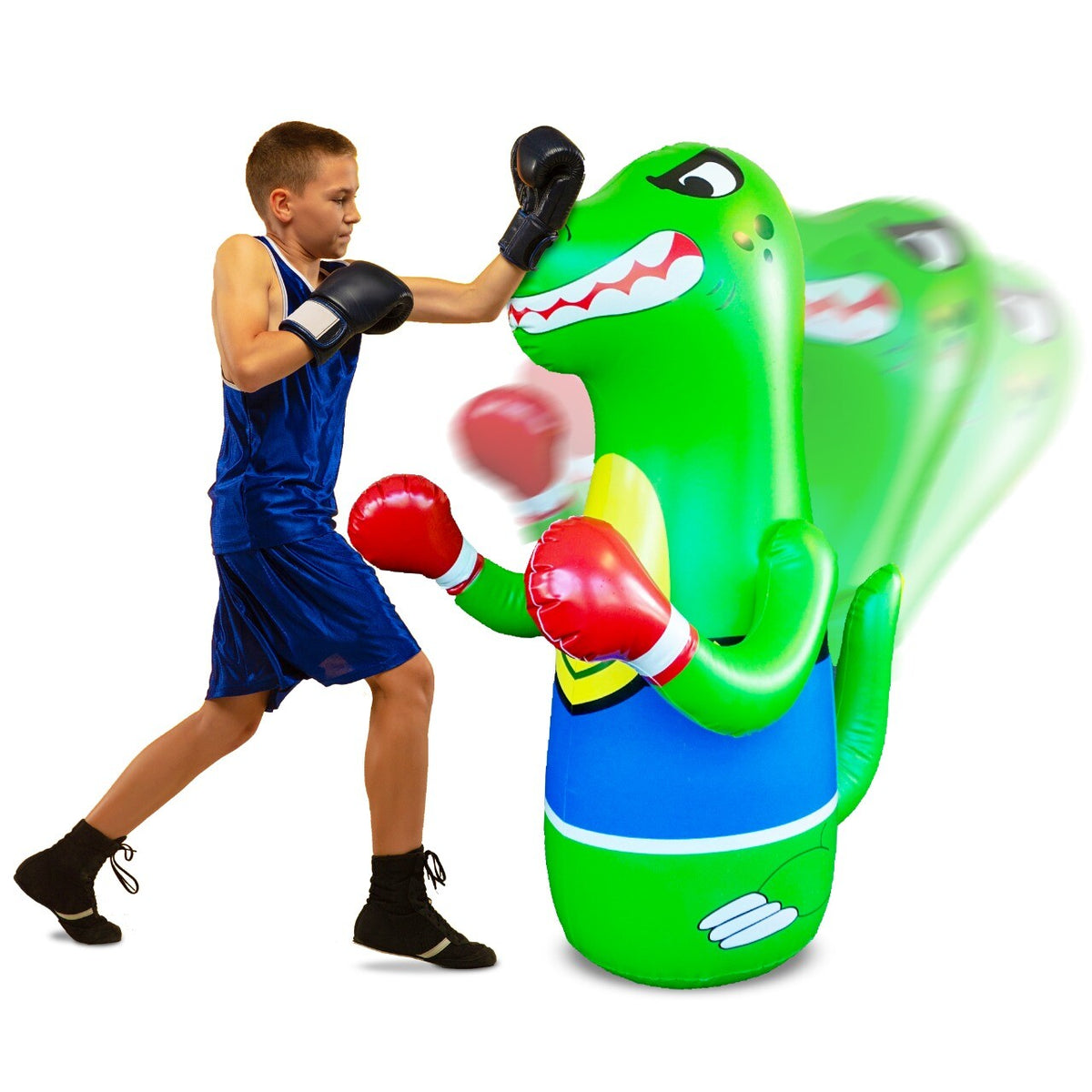 BoxDino™ | Le Meilleur Sac de Frappe pour Enfants Actifs.