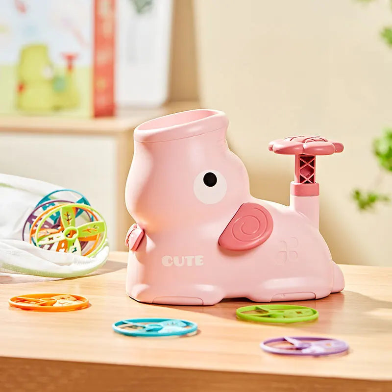 KidsTwist™ – Lanceur de disques avec pédale
